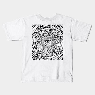 Trippy Eye - I See You Through You Kids T-Shirt